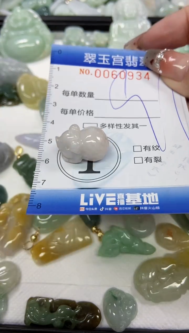 【闪购商品】翡翠颈饰未镶嵌闪购商品0060934