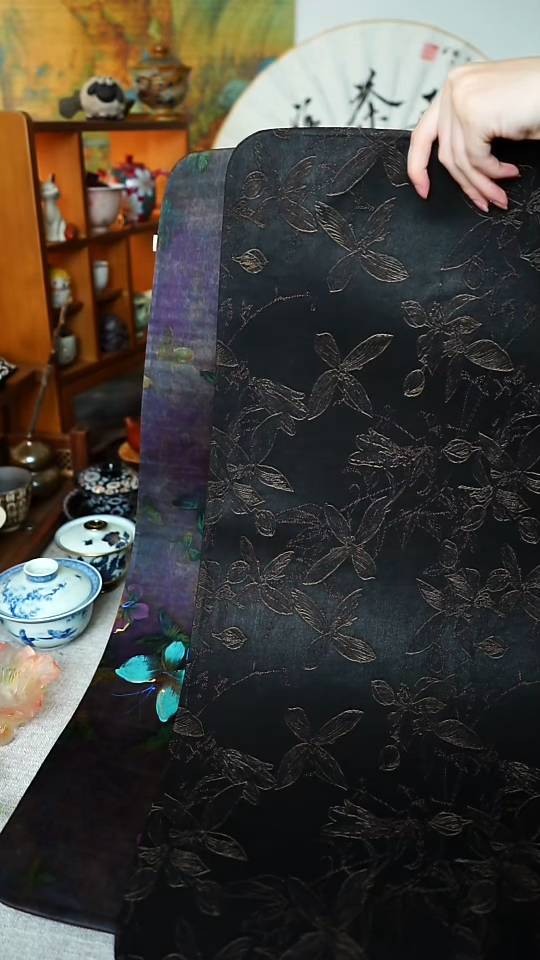 【闪购商品】手绘蝴蝶加大空谷幽兰送个小礼物     