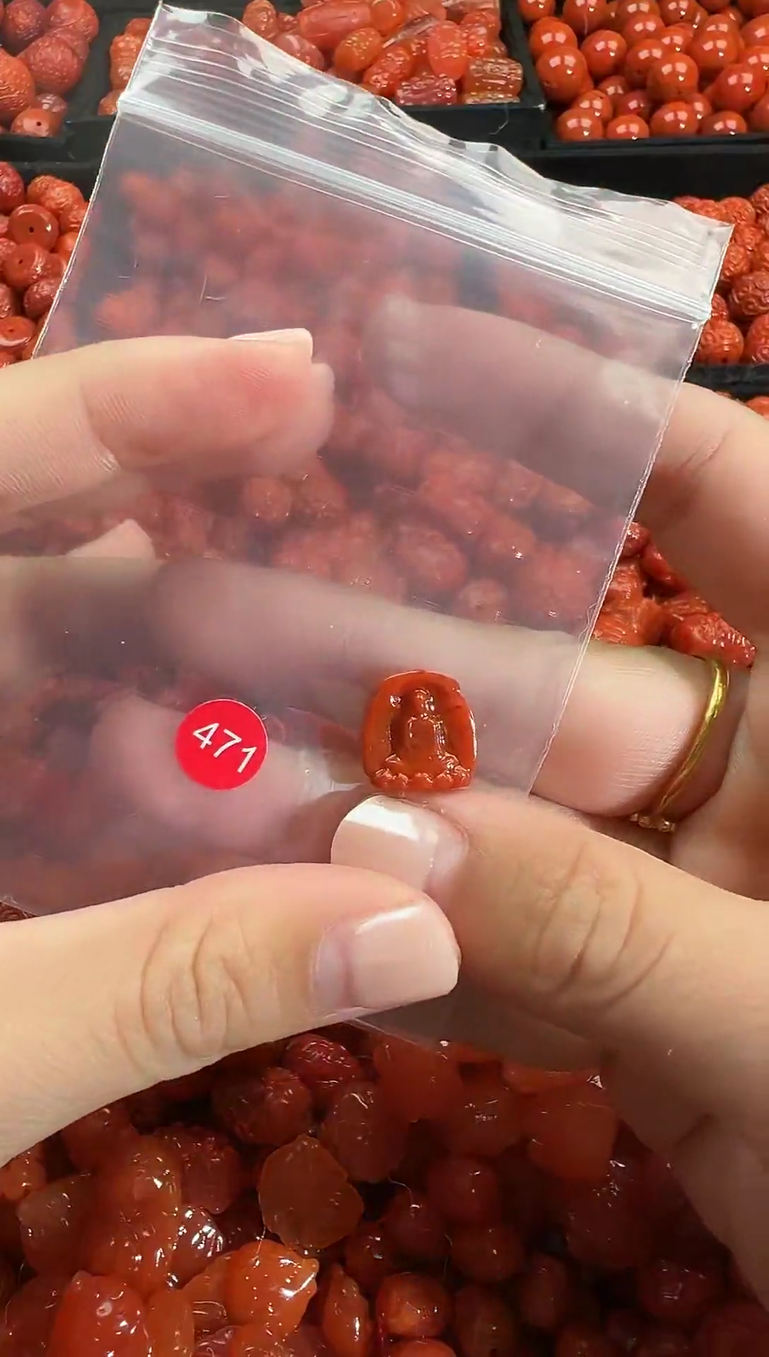 颈饰未镶嵌南红玛瑙1