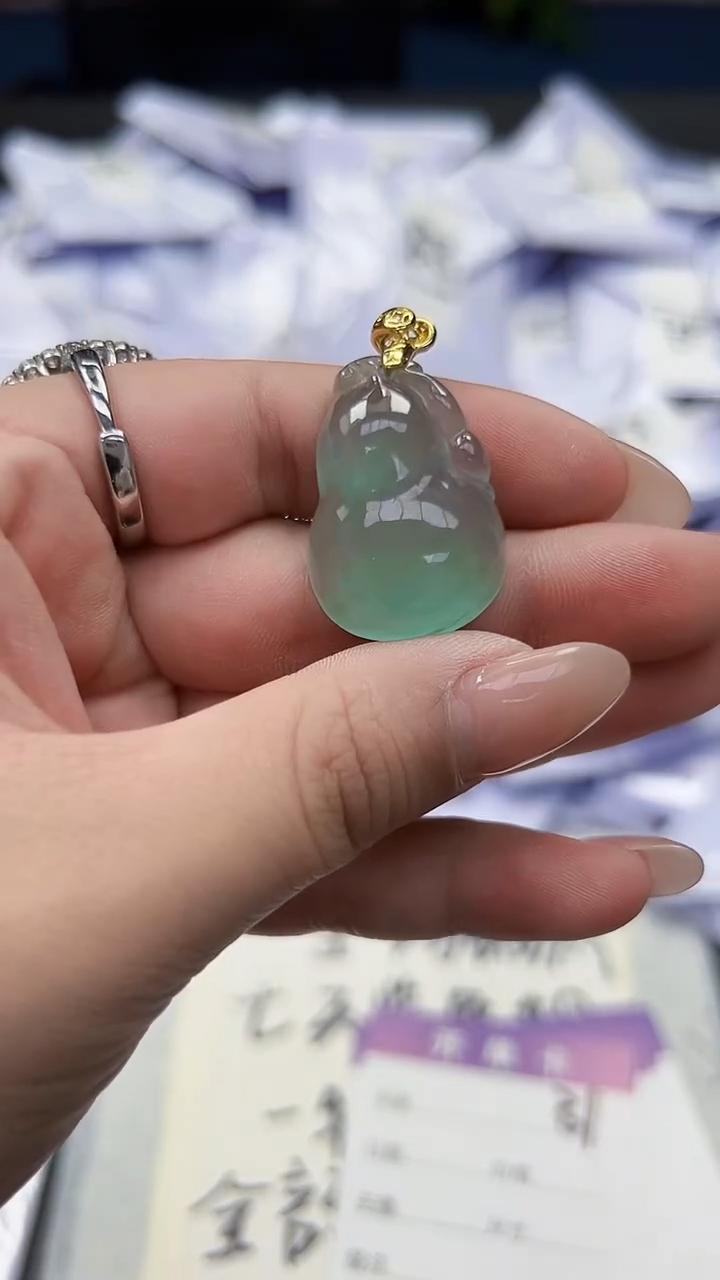 翡翠未镶嵌颈饰高端甄选（一物一图）31