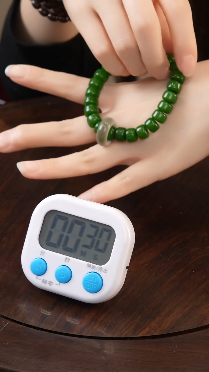 菩提手串/手链绿色菩提单圈