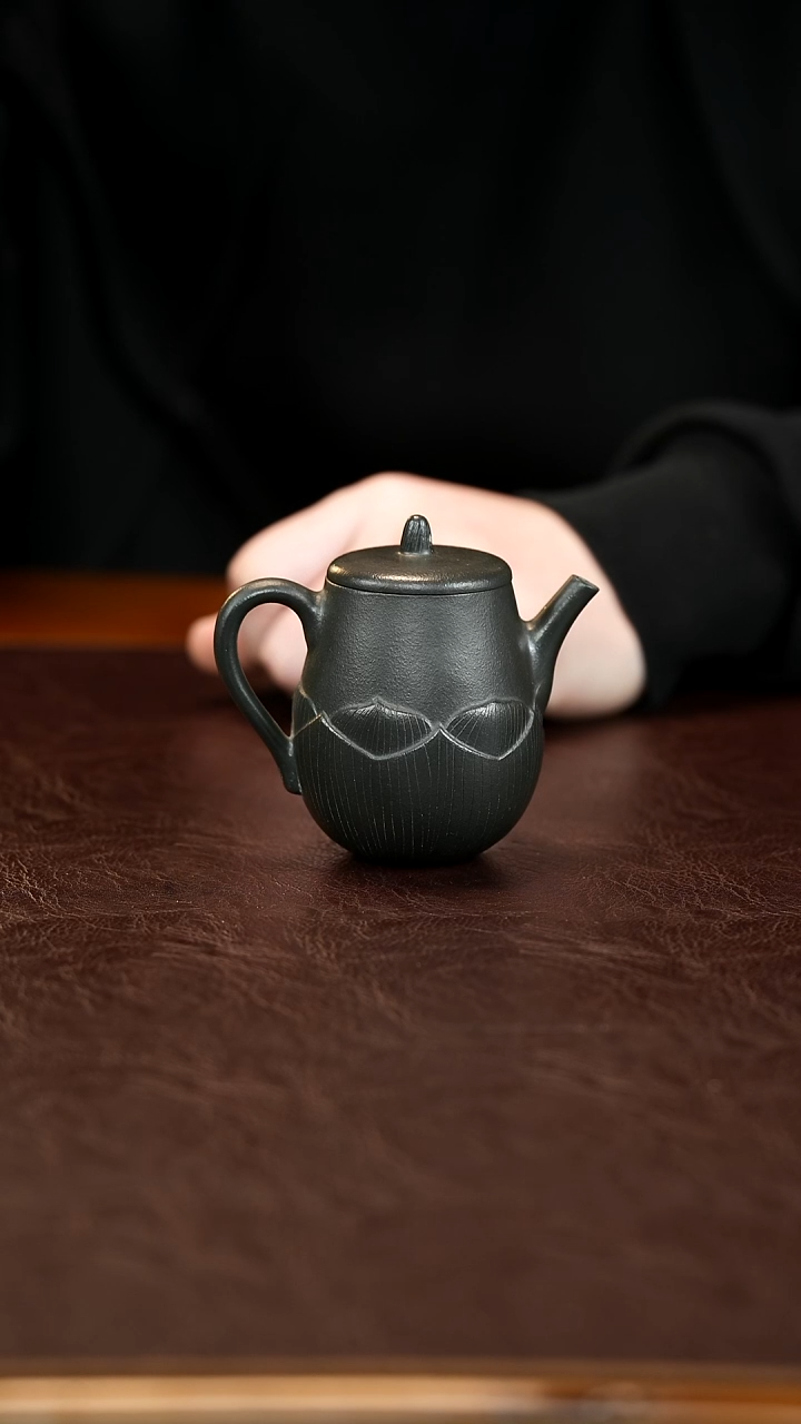 茶杯紫砂精品  精工140cc
