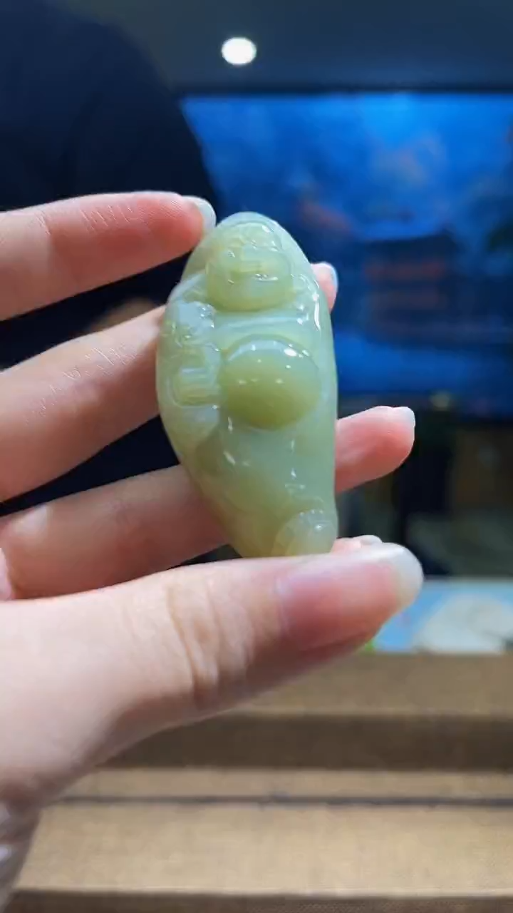 和田玉未镶嵌颈饰MFC080135