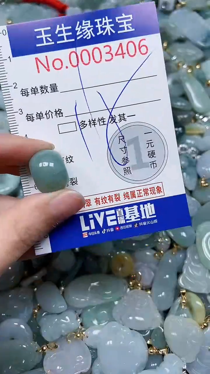 【闪购商品】翡翠颈饰未镶嵌闪购00003406