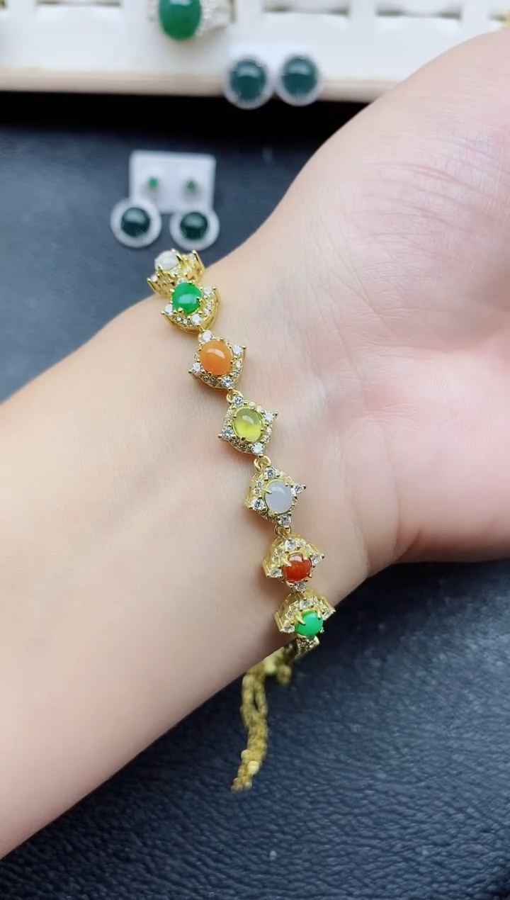 【闪购商品】翡翠戒指银S925镶嵌11111