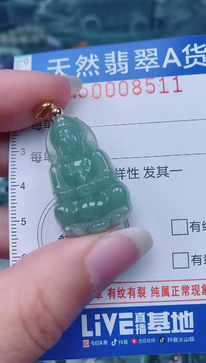 颈饰未镶嵌翡翠00008511