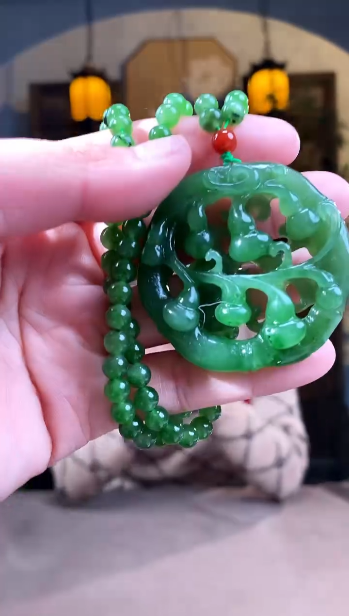 【闪购商品】和田玉颈饰未镶嵌E703