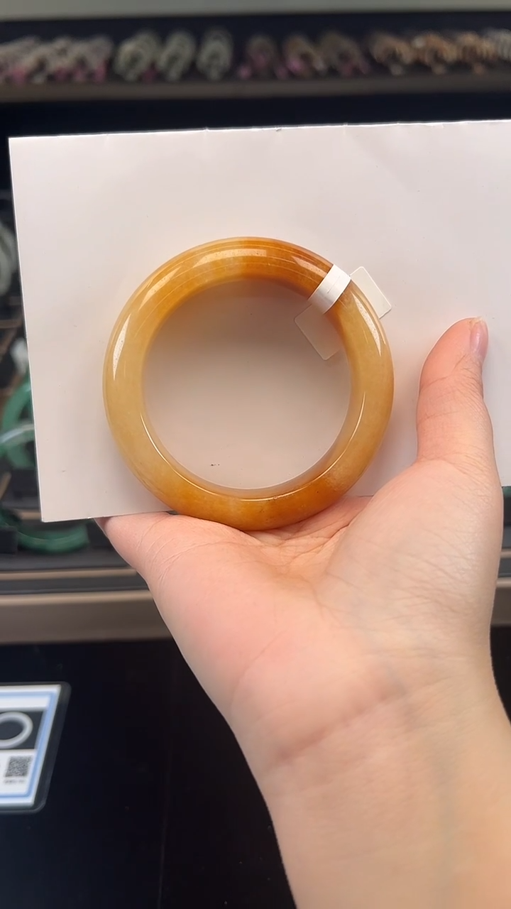 未镶嵌手镯石英质玉58圈口019