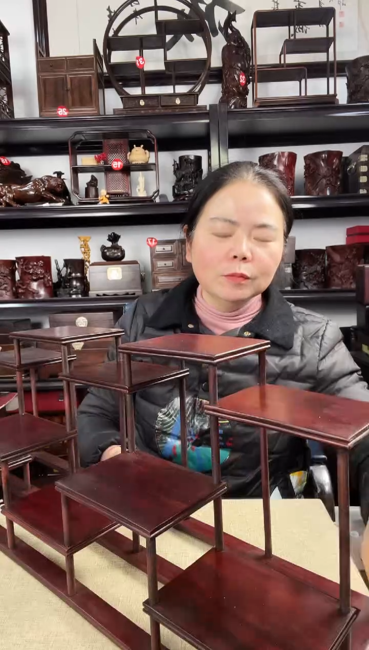 木老李红木工艺品十连