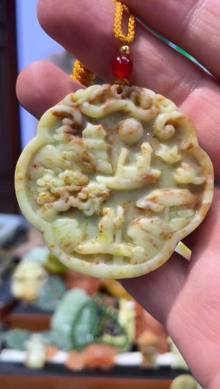 【闪购商品】岫玉吊坠未镶嵌·