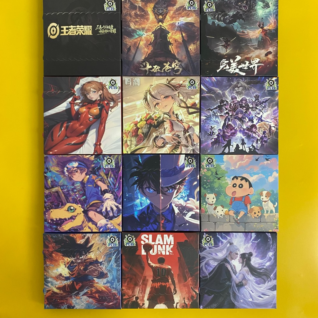 颜色款.各大 动漫 游戏 IP EDC 无限位花式潮玩推牌 指尖解压玩具