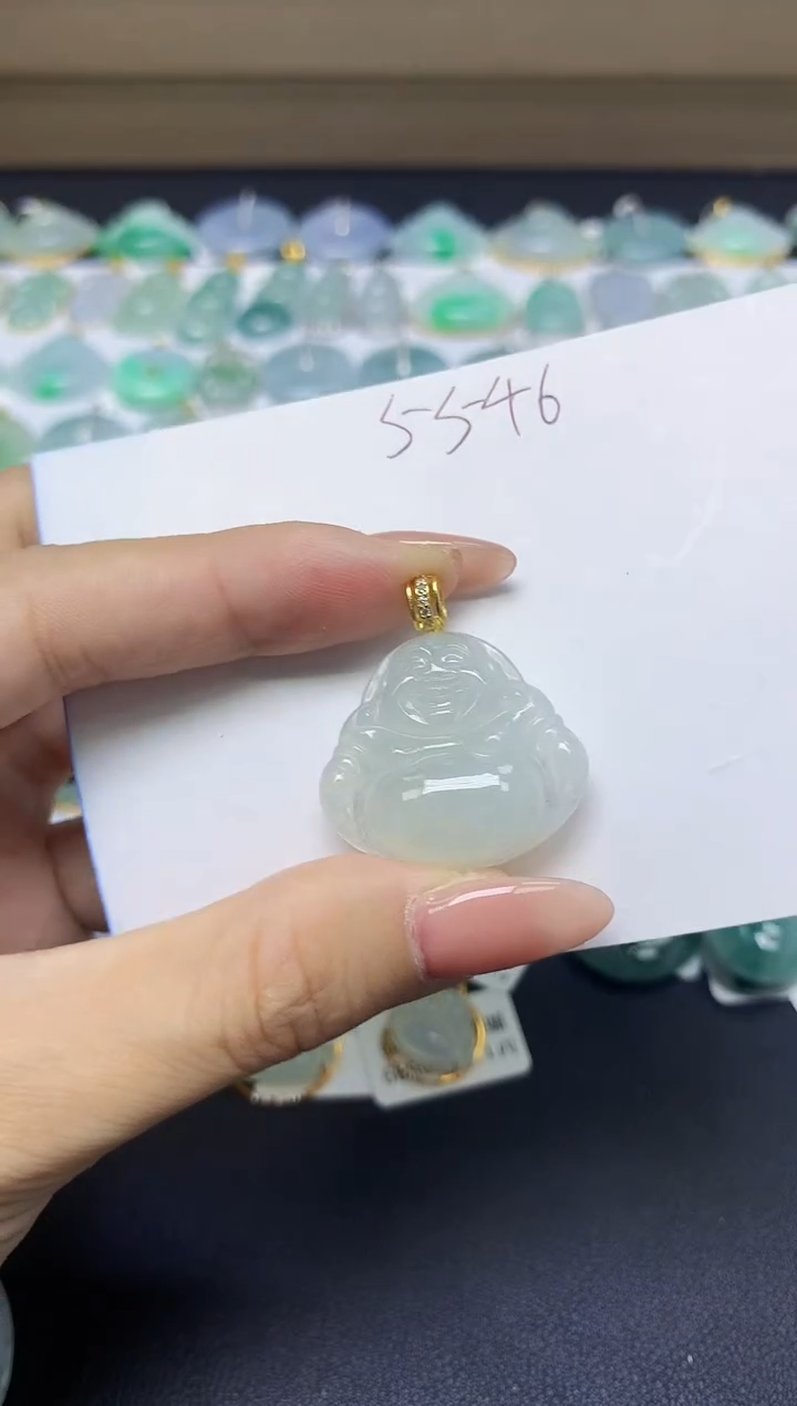 翡翠未镶嵌颈饰天然缅甸A货翡翠百元以上9元证书费自理