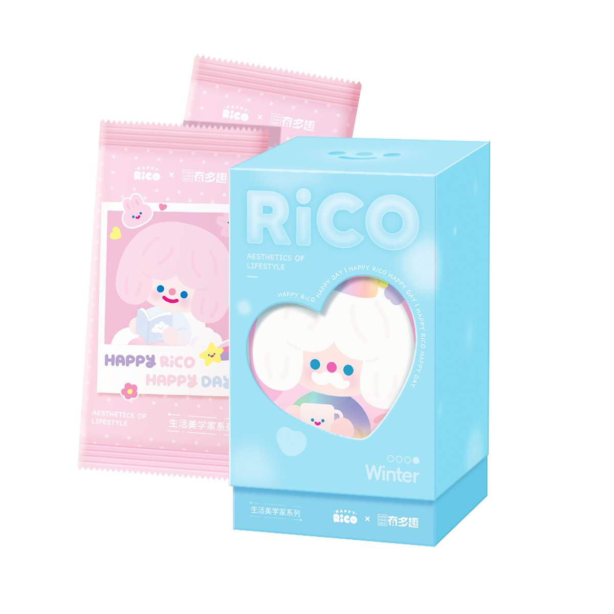 【香香】有多趣《Rico》生活美学家系列正版限量收藏卡盲盒（代拆）