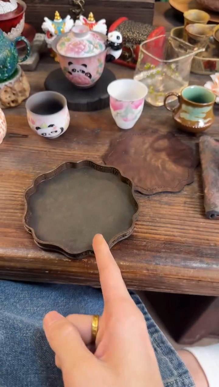 【闪购商品】其他（新品）花口铜壶承