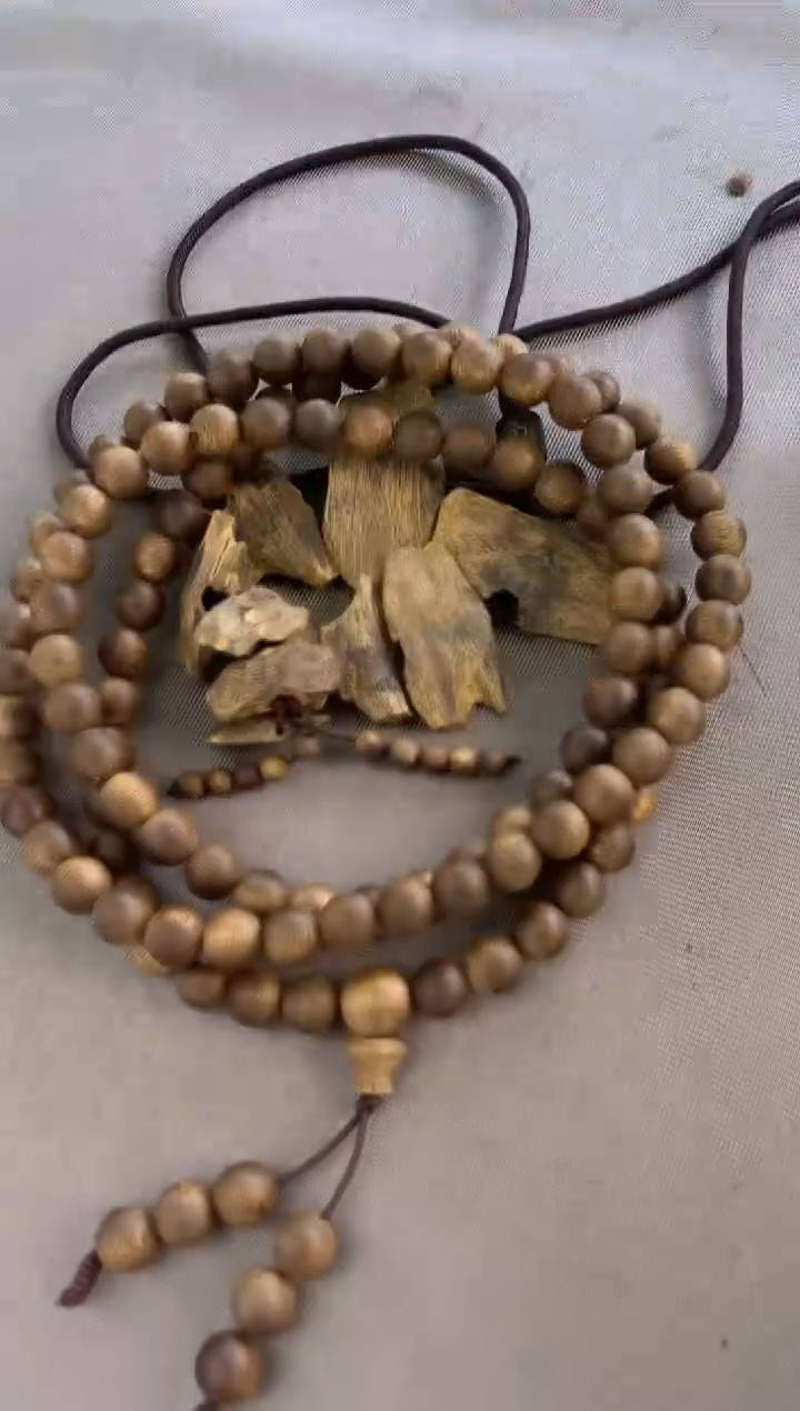 沉香碎屑沉香08圆珠多圈多样性发一