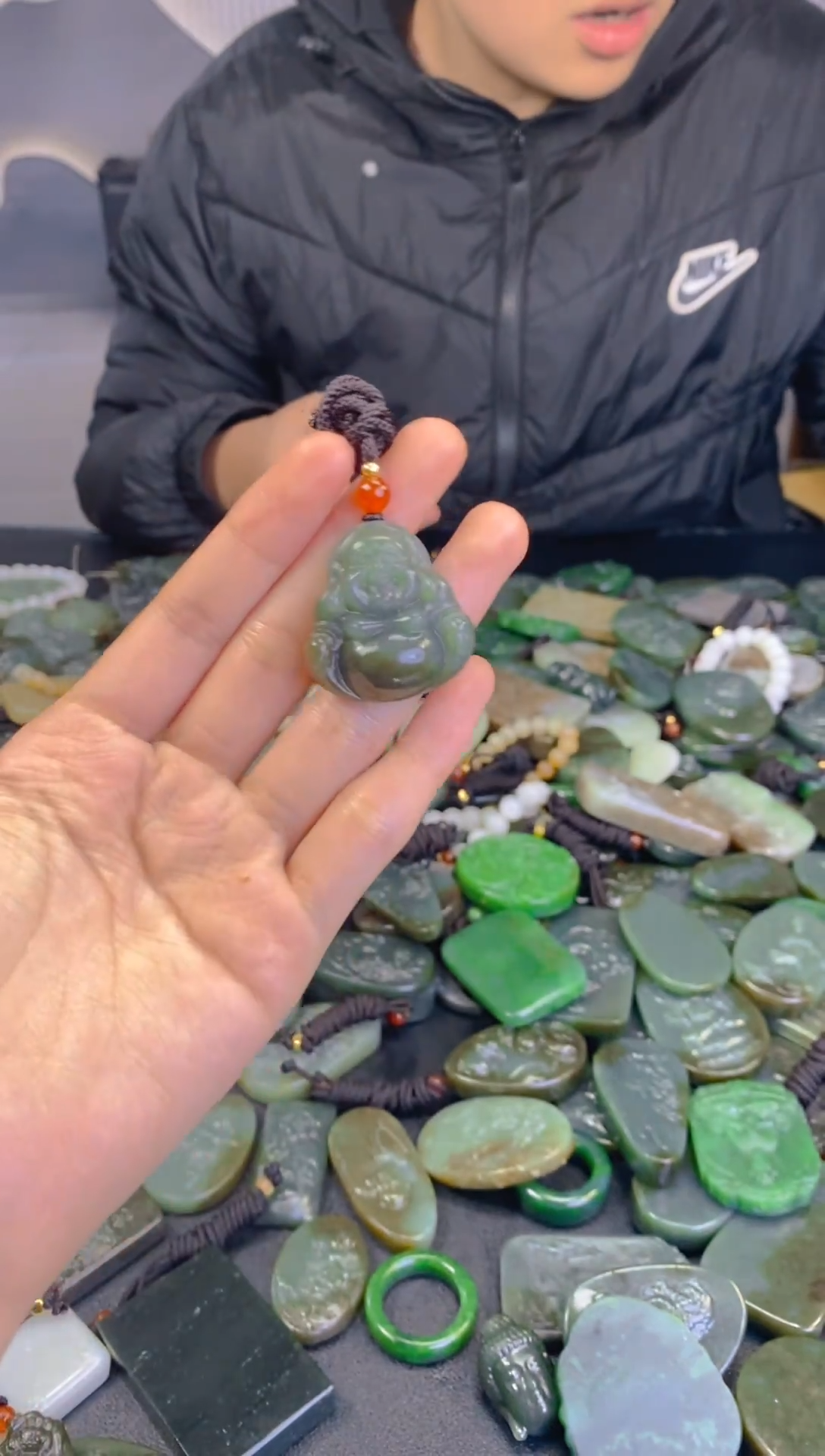 未镶嵌和田玉珠宝半成品1