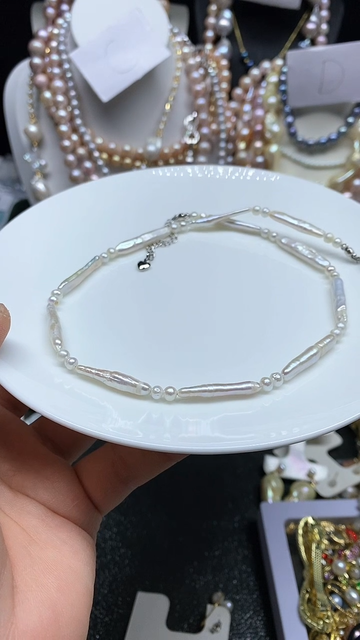 【闪购商品】淡水珍珠颈饰未镶嵌多人