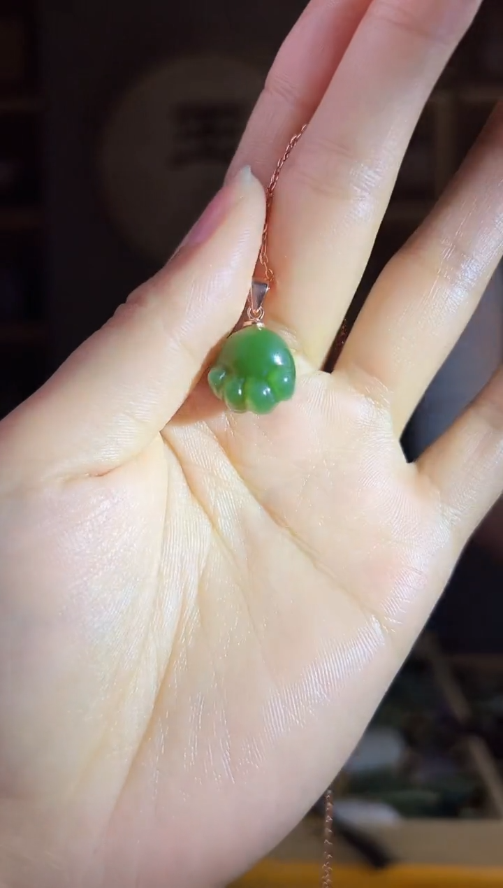 颈饰未镶嵌和田玉拍一发一，多样性发货