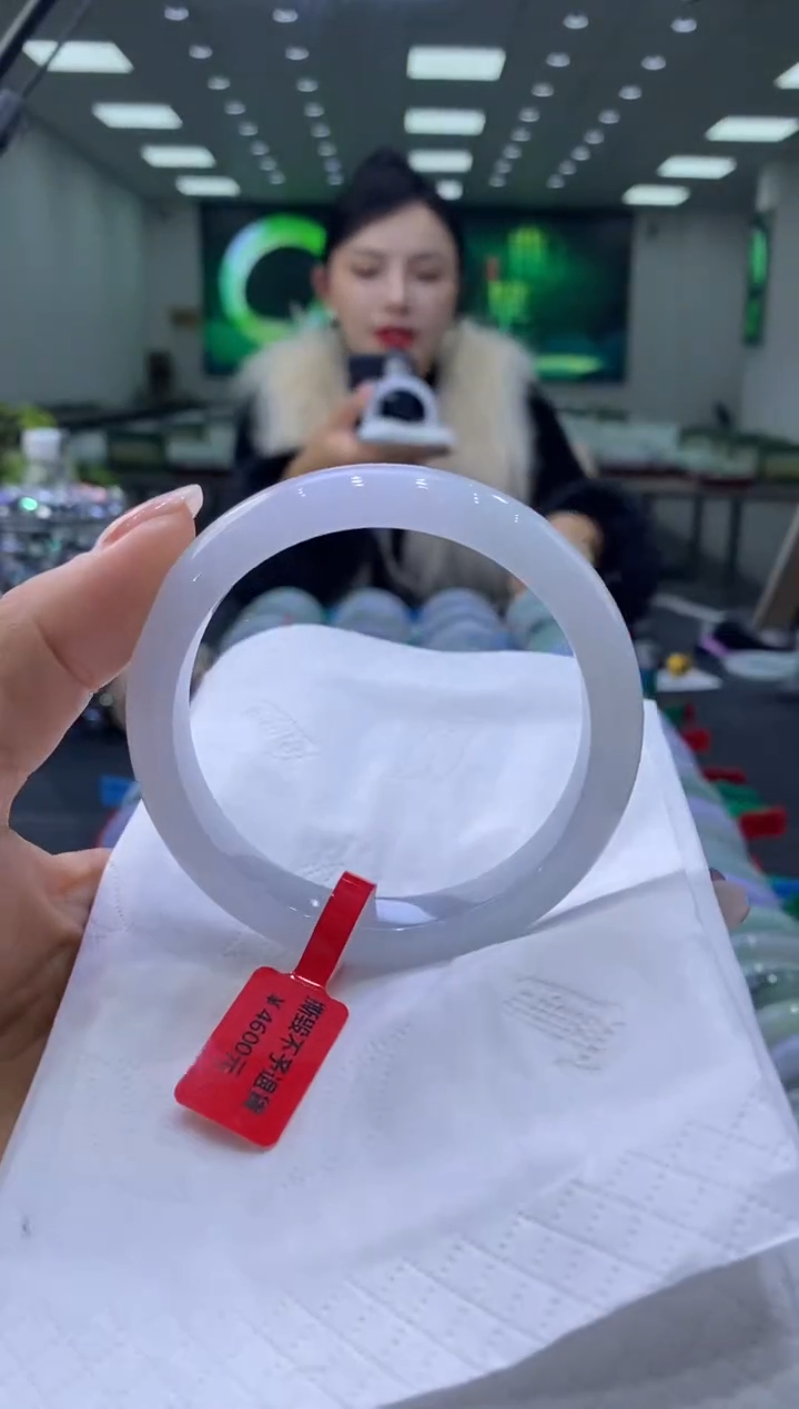 未镶嵌手镯翡翠00004641