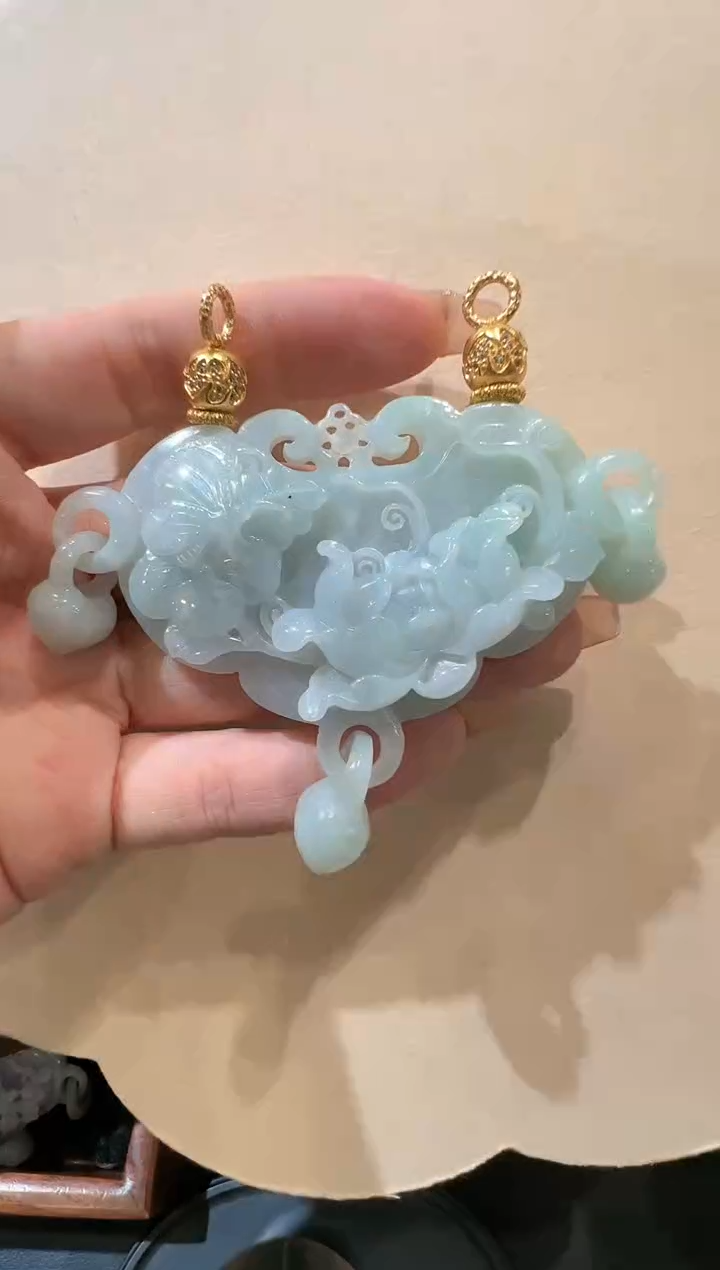 【闪购商品】翡翠颈饰未镶嵌国风