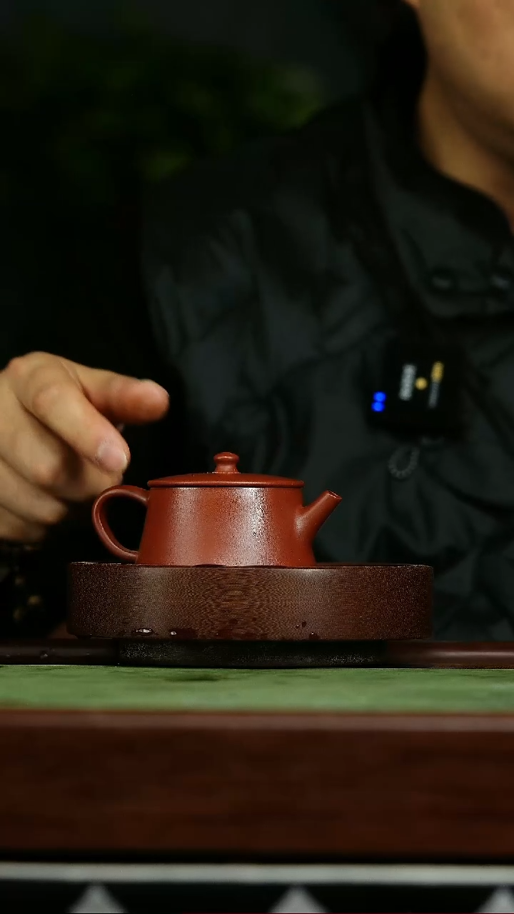 茶壶紫砂k14柱础朱泥