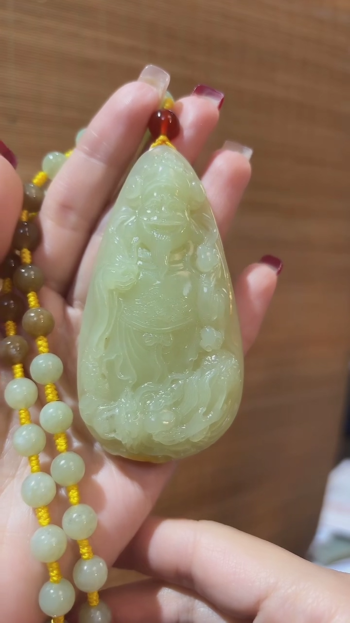 【闪购商品】和田玉吊坠未镶嵌财神