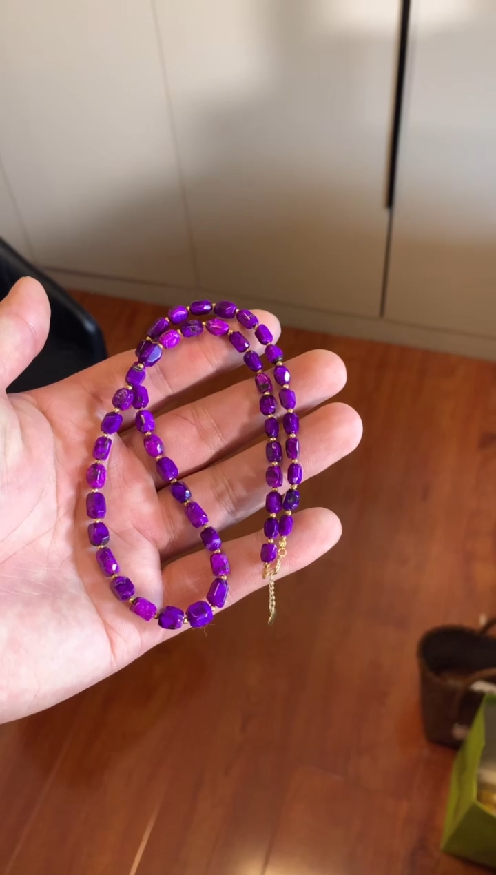 【闪购商品】苏纪石（舒俱来）项链18K金镶嵌舒俱来