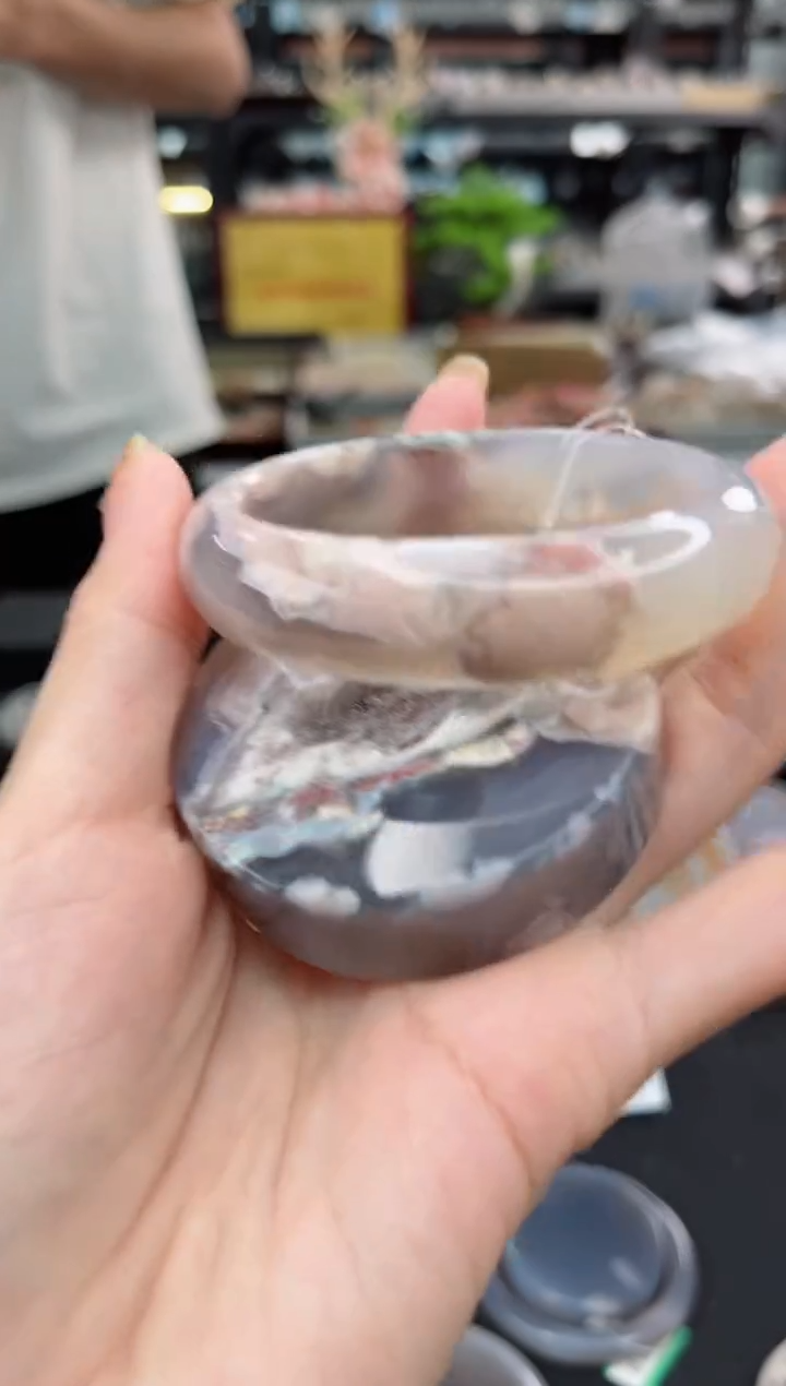 【闪购商品】石英质玉手镯未镶嵌56圈口（赠品镯心）3650183