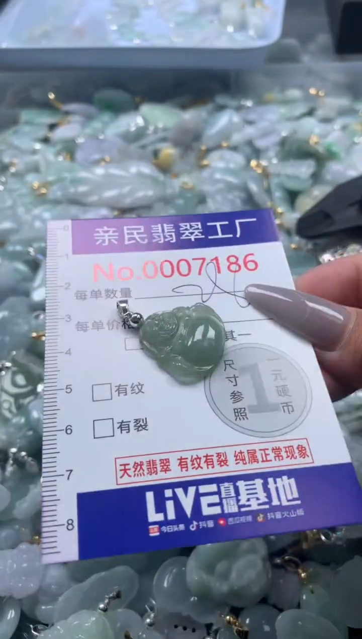 颈饰未镶嵌翡翠7186