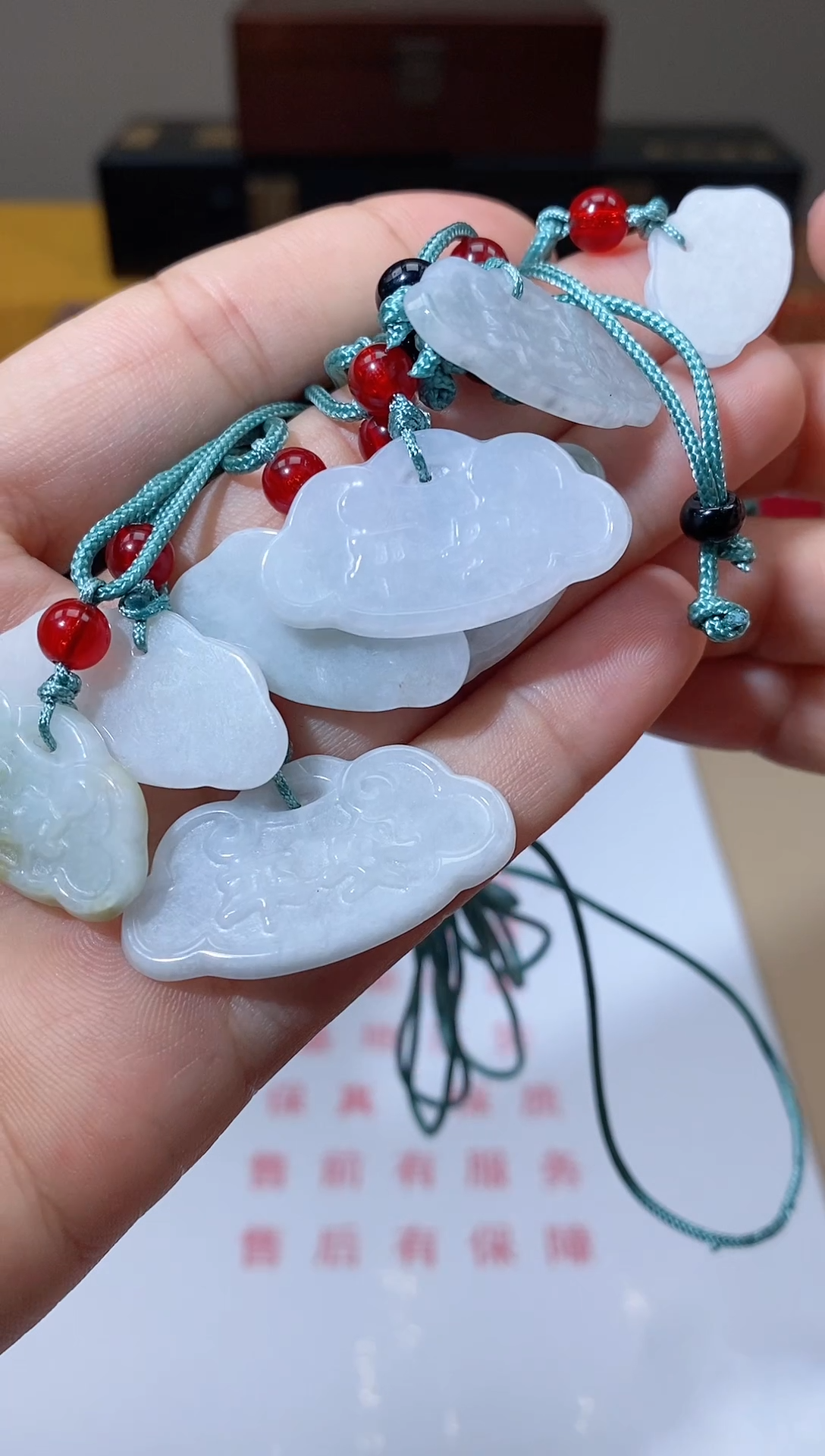 【闪购商品】翡翠颈饰未镶嵌天然A货翡翠（多样性发一）