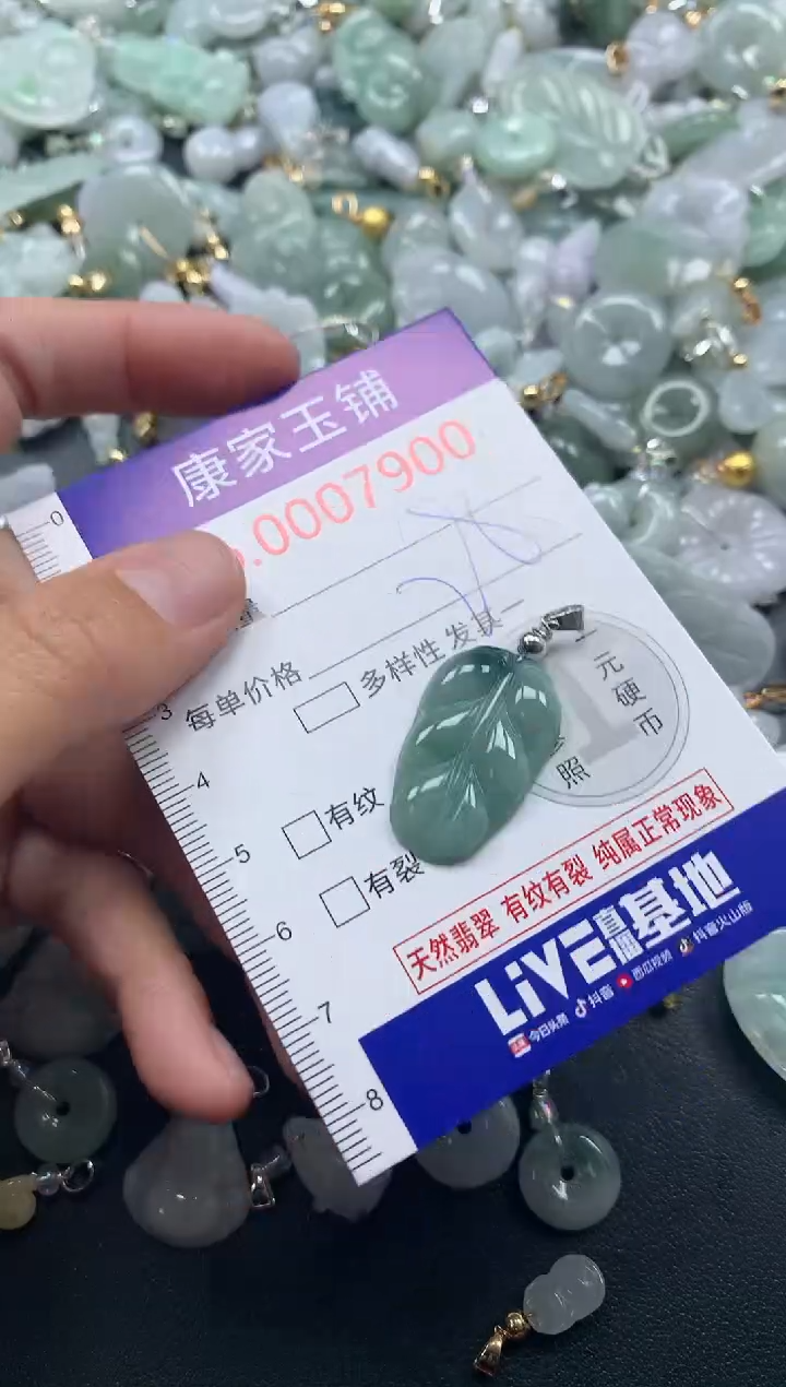吊坠(不含链)未镶嵌翡翠7900