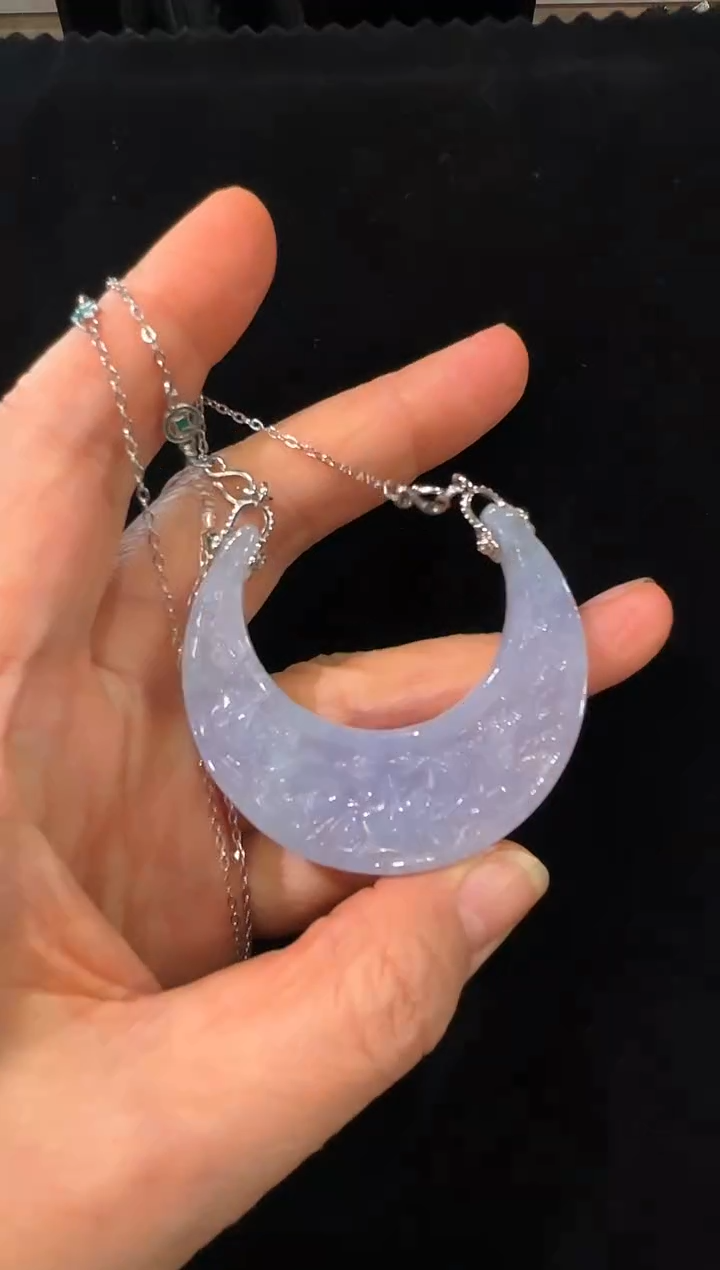 颈饰未镶嵌翡翠国风