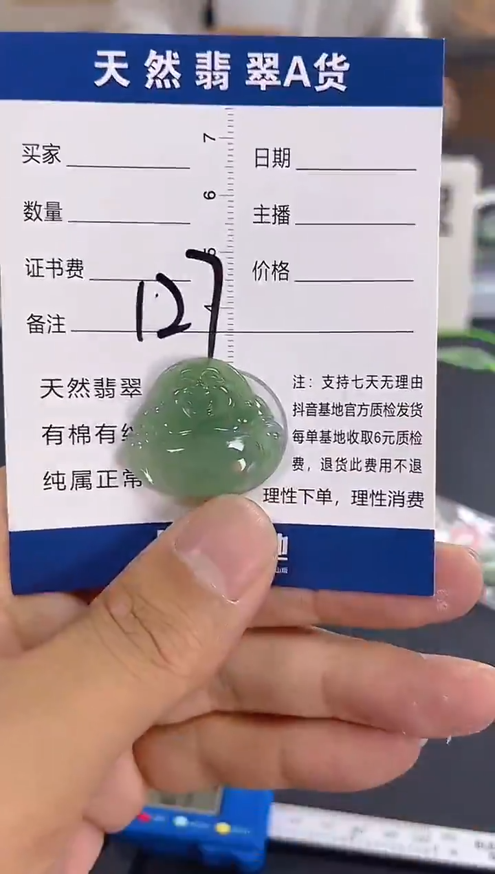 颈饰未镶嵌翡翠纯天然缅甸翡翠A货