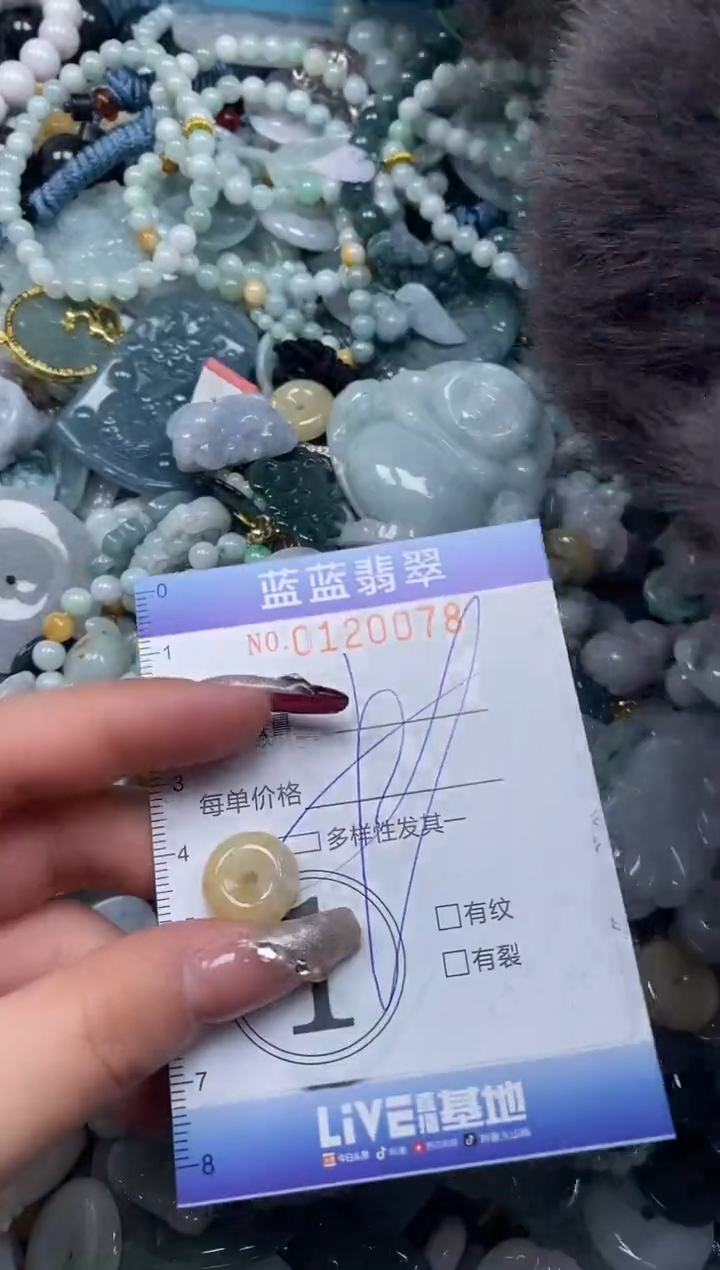 【闪购商品】翡翠颈饰未镶嵌闪购0120078多样性发其一