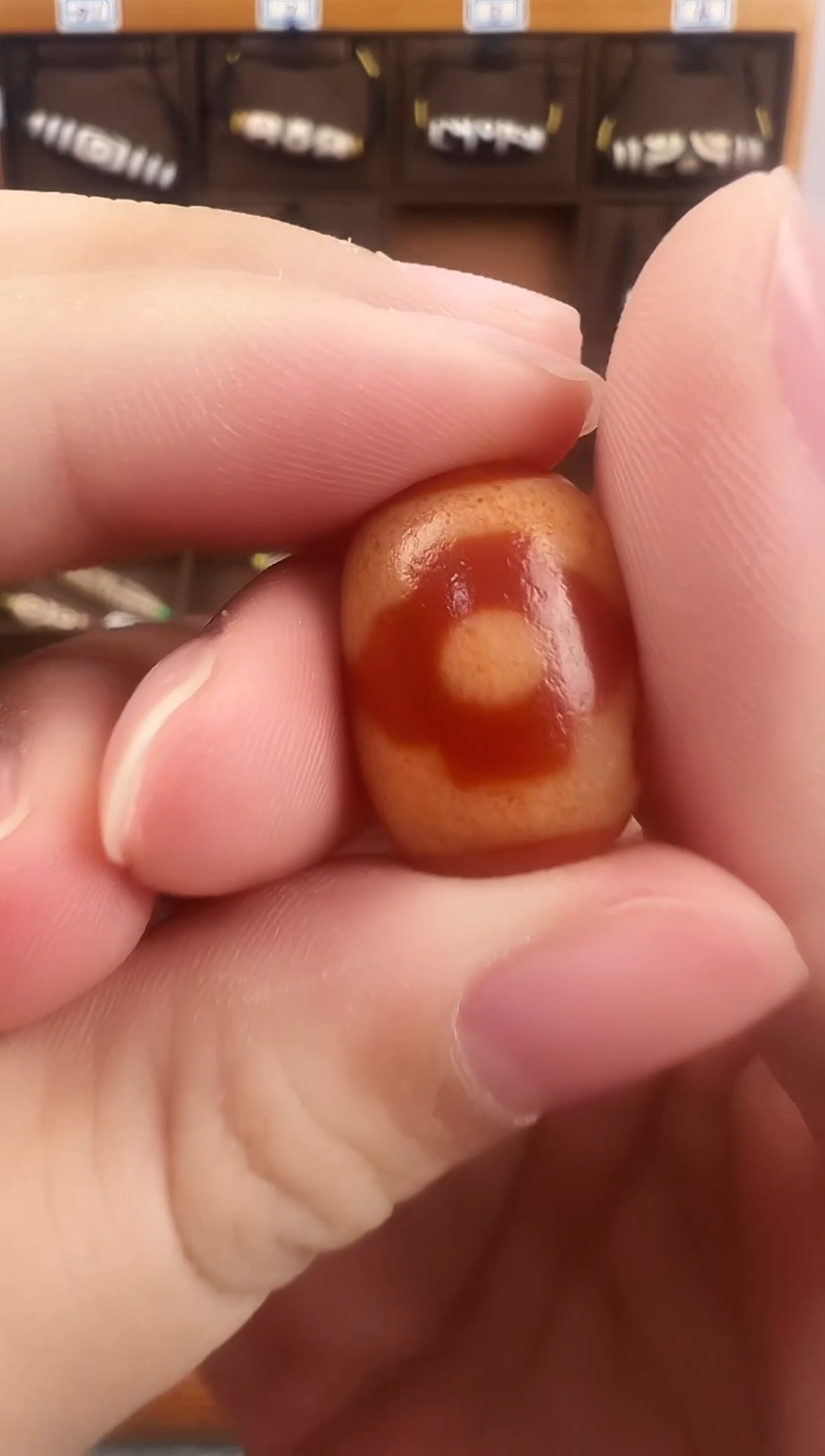 玛瑙/玉髓（覆膜）颈饰未镶嵌134（微瑕）