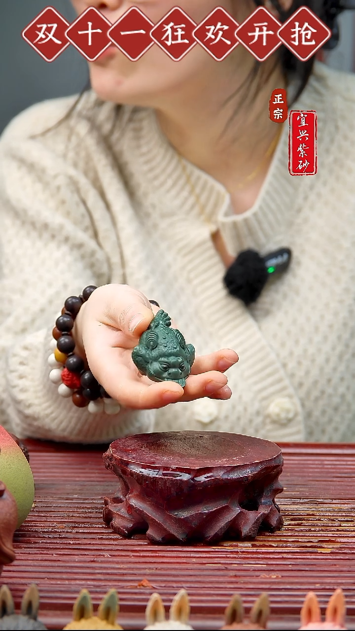 紫砂茶宠宜兴紫砂茶宠摆件