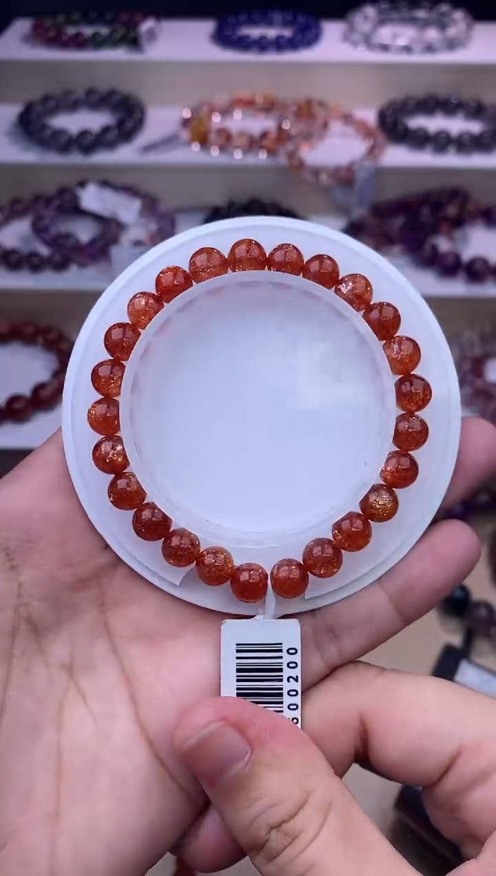 手链未镶嵌日光石金太阳单圈7m+