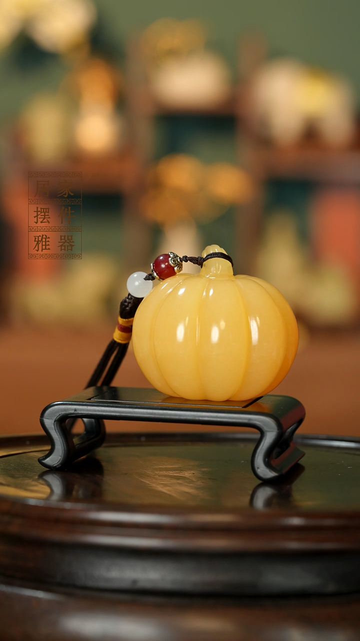 玉《福运南瓜》摆件
