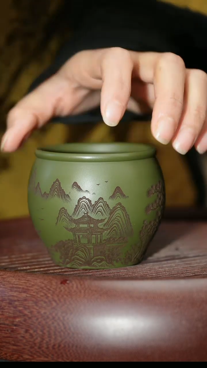 茶杯紫砂紫砂主人杯福利放漏