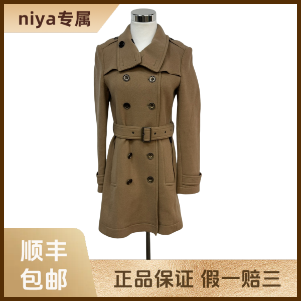 妃鱼/博柏利/羊毛/外套/95新/凡3/8