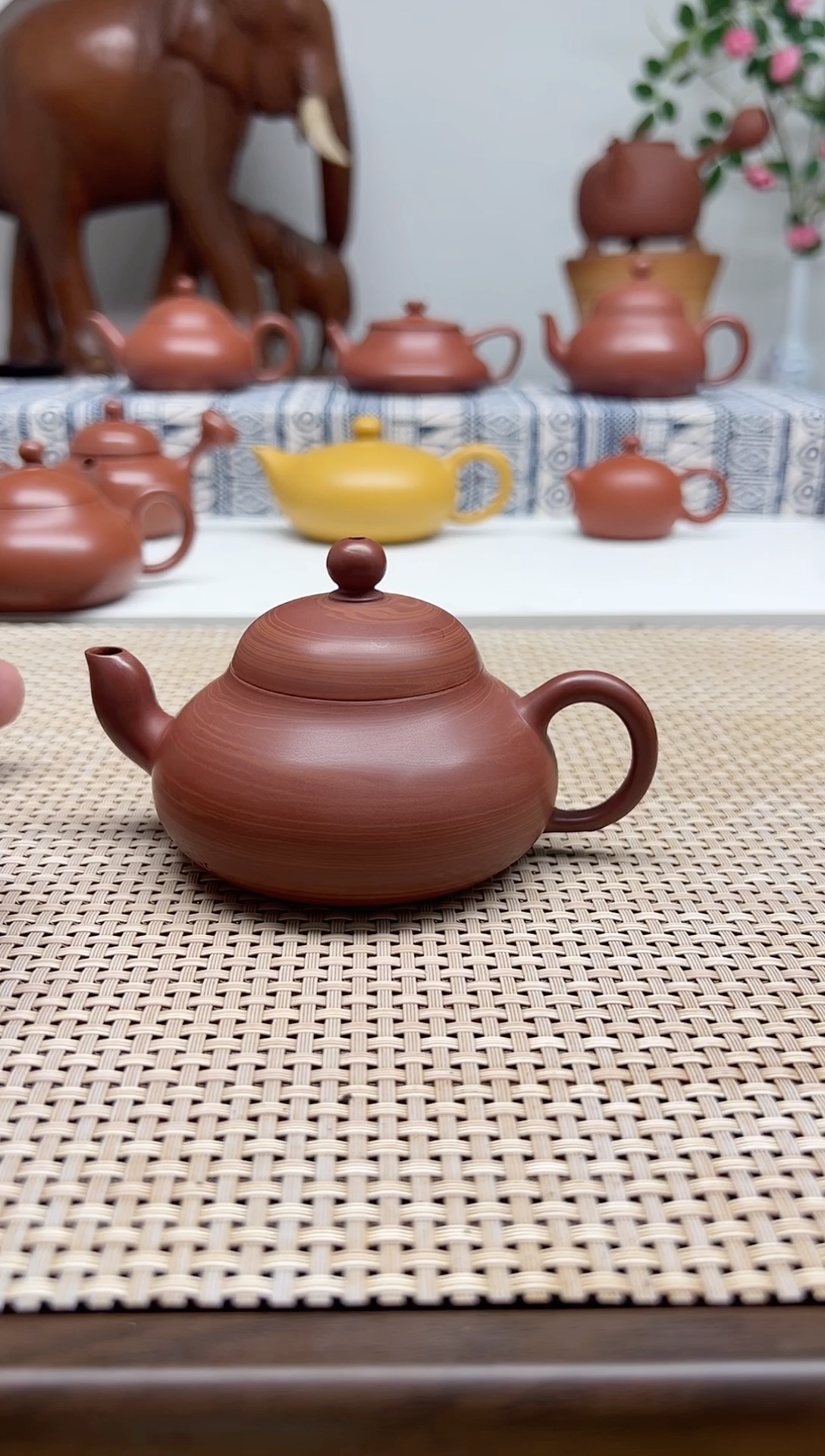 原矿老紫泥全手 绞泥三湾梨 130cc