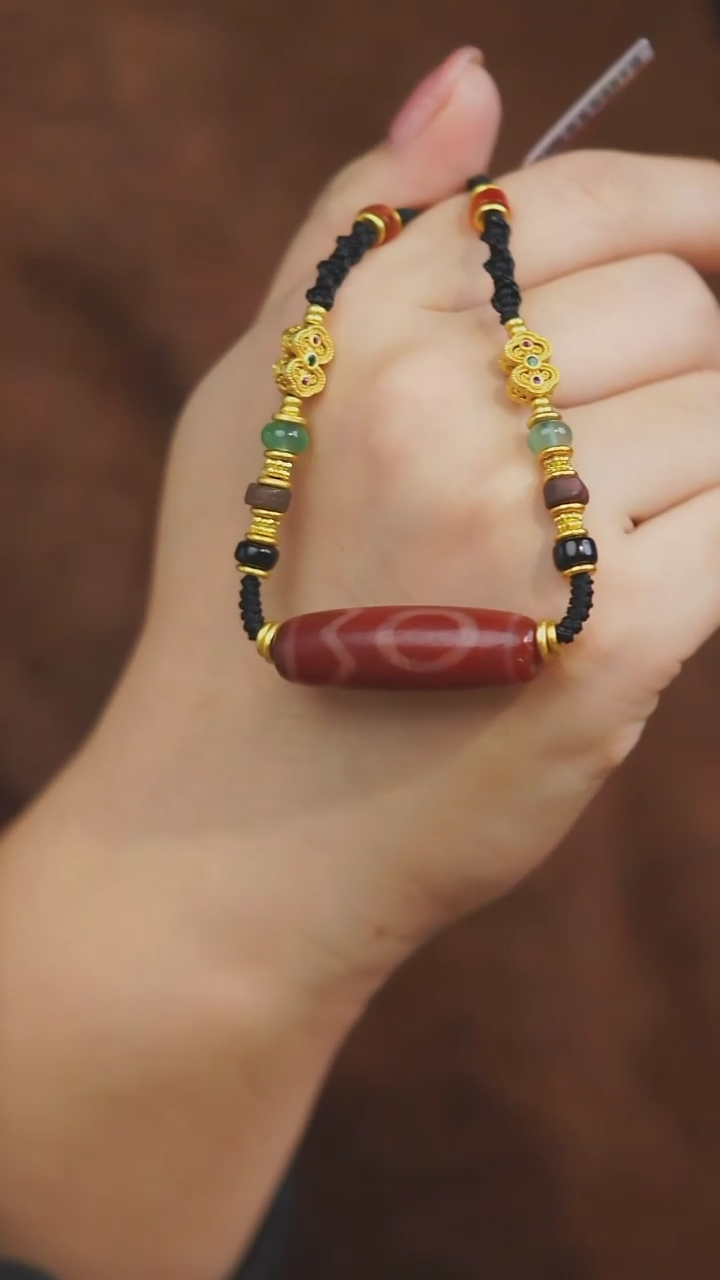 【闪购商品】玛瑙/玉髓项链未镶嵌多样性发其一