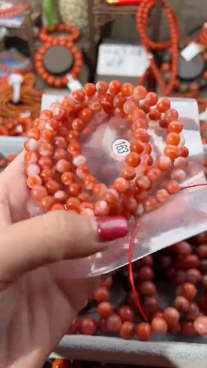 【闪购商品】南红玛瑙手串未镶嵌7