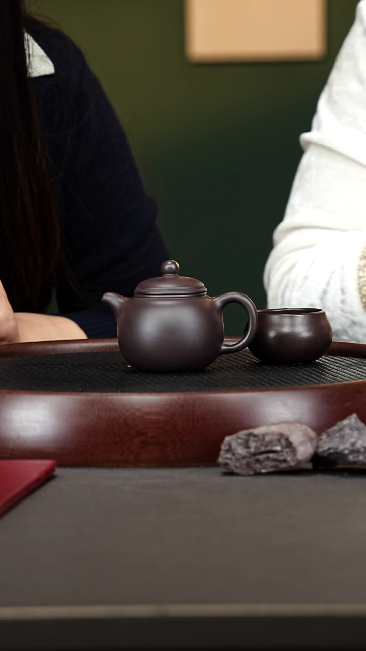 茶壶紫砂14张彩萍  匏尊 黑墩头160cc