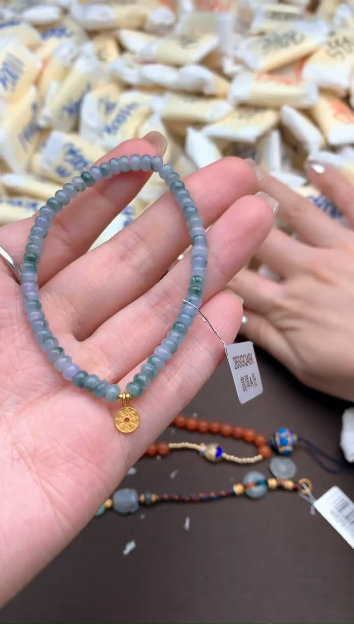 【闪购商品】翡翠手串未镶嵌一