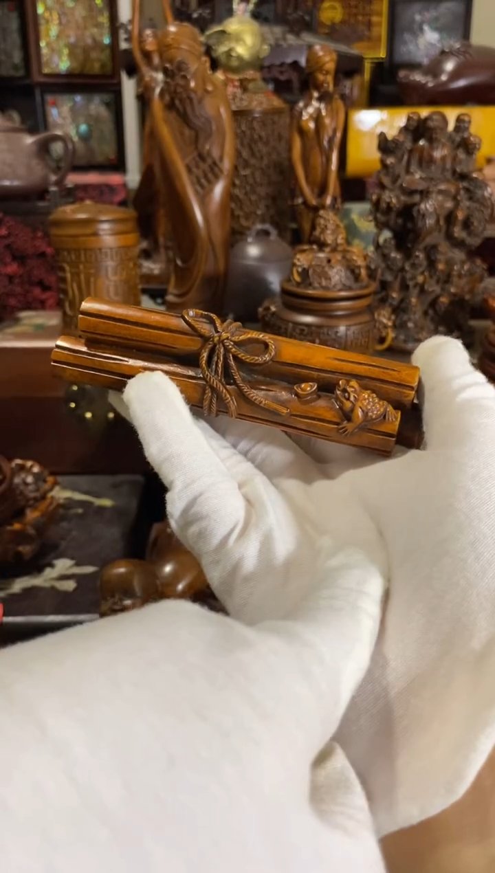 木小叶黄杨小件一捆财