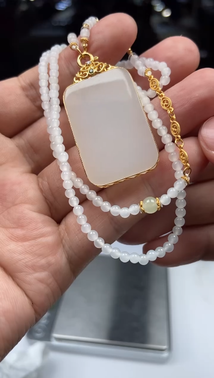 定制和田玉天然和田玉拍一发一FS008907