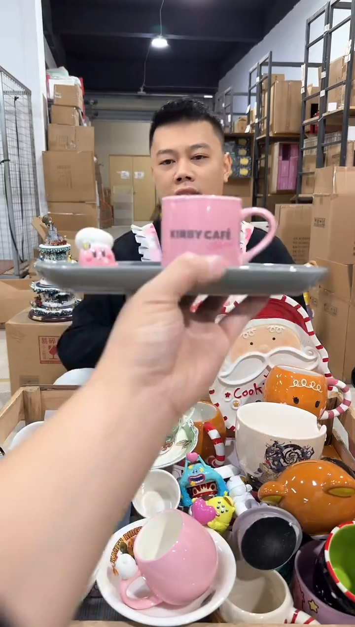 瓷片星之卡比一杯一碟