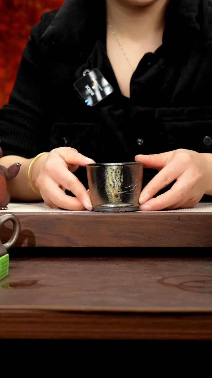 【闪购商品】紫砂茶壶平台紫泥柴烧扳指杯