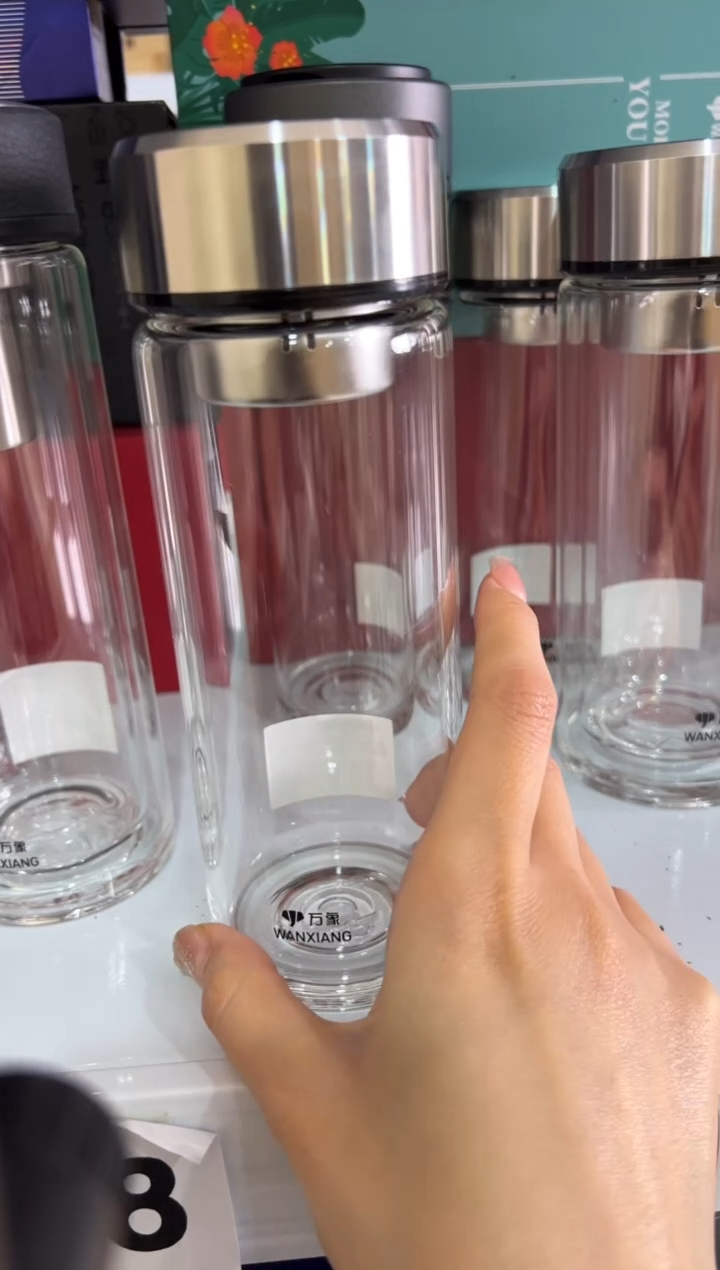 【闪购商品】万象单层420ml高硼硅茶杯